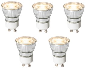 Комплект от 5 GU10 3-степенни димируеми LED крушки 35mm 4W 220 lm 3000K