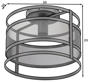 Лампа за таван Sufitowa Gormar единична лампа