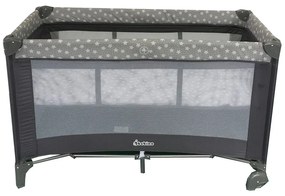 BEBINO Кошара на 2 нива FANTASY STAR DARK GREY + STAR PRINT