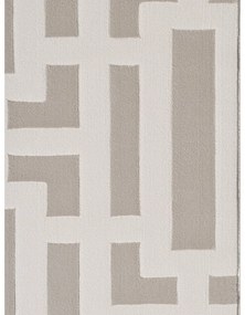 Сива/кремава пътека 80x240 cm Perles Onyx – Elle Decoration