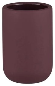 Тъмнолилава керамична чаша за четки за зъби Lotus Play – Mette Ditmer Denmark