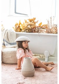 Бежова текстилна детска кошница за играчки ø 23x27 cm Mushroom – Lorena Canals