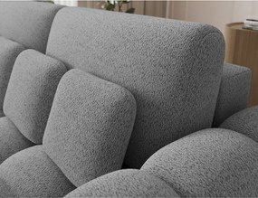 Сив разтегателен диван от букле 256 cm Cotonn – ELTAP