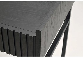 Работна маса с дъбов плот 120x61 cm Halifax - Rowico