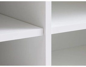 Бяла маса за телевизор 180x56x45 cm Nola – Unique Furniture