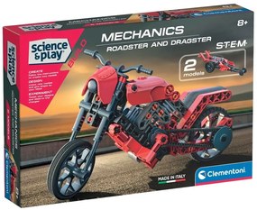 Clementoni - MECHANICS LABORATORY Конструктор Мотор 130ч. 75079