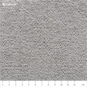 Светлосив шенилов сгъваем/с място за съхранение ъглов диван (ляв ъгъл) Everest – Bobochic Paris