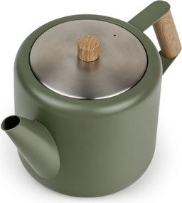 Зелен чайник от неръждаема стомана 1,1 l Duet Boston – Bredemeijer