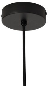 Японди висящ лампа черен с бамбук - Kea