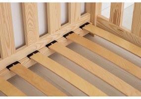 Детско легло от борова дървесина в естествен цвят 90x200 cm CPP - Adeko