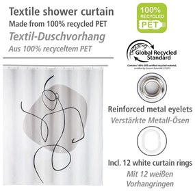 Завеса за душ 180x200 cm Ladyline - Wenko