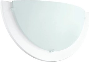 Eglo 181324 - Стенно осветително тяло ICEBERG 1xE27/60W/230V бяло