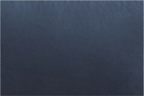 Тъмносин пуф от рипсено кадифе Lilibet – Bobochic Paris