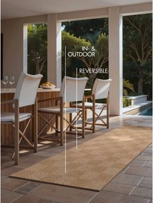 Кремава/в естествен цвят пътека за открито и закрито 80x200 cm Haringey Dorothy – Ted Baker