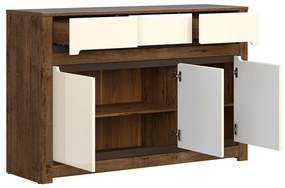 Скрин с три врати и три чекмеджета RUSO KOM3D3S