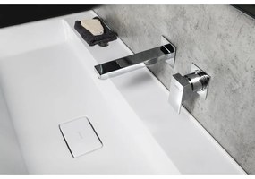 Матово-черна вградена батерия за мивка (1 изход) Latus – Sapho