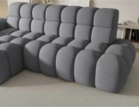 Сив разтегателен ъглов диван (ляв ъгъл) Ceedro – ELTAP