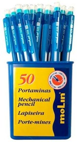 Mechanical pencil set Molin Син 0,5 mm (50 Части)