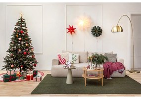 Декоративна възглавница с коледен мотив от флийс 50x30 cm Candy Cane – Catherine Lansfield