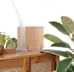 Ратанова настолна лампа, височина 35 cm Wala - SULION