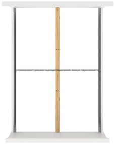 Бяло двойно легло 140x200 cm Paris – Tvilum