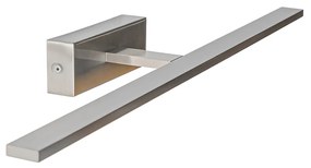 Стенна лампа от стомана 62 см с LED IP44 - Jerre