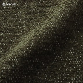 Зелен шенилов сгъваем/с място за съхранение ъглов диван (десен ъгъл/U форма) Everest – Bobochic Paris