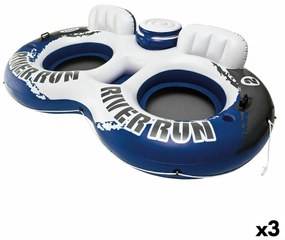 Inflatable Wheel Intex River Run 2 Син Бял 243 x 51 x 157 cm (3 броя)