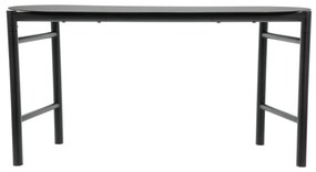 Черна градинска пейка метална Disc – Zone