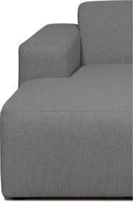 Сив модул за диван (ляв ъгъл) Roxy - Scandic