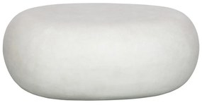 Бяла масичка за кафе 49x65 cm Pebble – vtwonen