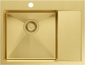 Стоманена мивка RUSSEL 116 Gold