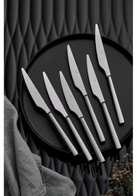 Прибори за хранене 36 бр. от неръждаема стомана в сребрист цвят – Hermia