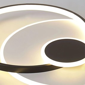 Плафон APP1709-C Black LED