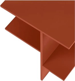 Теракотено нощно шкафче с рафтове Atik – noo.ma