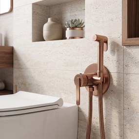 Смесител за биде Rea Ontario Brush Copper