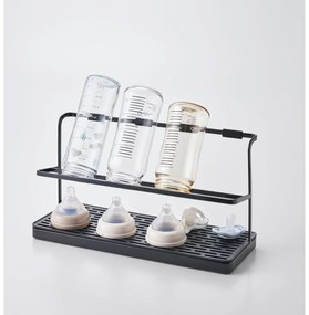 Черна метална тава за капки за бутилки Tower - YAMAZAKI