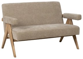 Бежов шенилов диван 134 cm Rest – Ixia