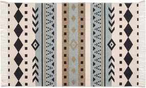 WENKO 25277100 - Постелка от рециклиран памук, 80 x 50 см, пъстроцветна