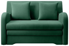 Зелен кадифен разтегателен диван 130 cm Ario – ELTAP