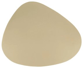 Horecano - Кожена подложка за хранене асиметрична бежова 45x37см HELLA-(HC-931511) (243016-8)