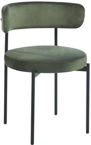 Стол Cloud-Зелен (4) парчета