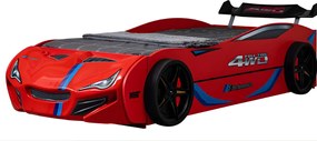 Детско легло кола Turbo GT Duo-червен