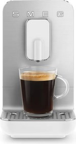 Еспресо машина SMEG Collezione BCC11WHMEU, 1350 W, 19 bar, 1.4 л, 8 функции, Вградена мелачка, Бял