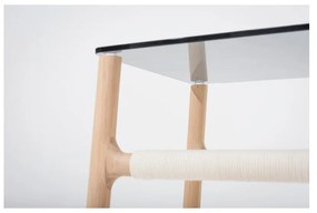 Сгъваема маса от масивна дъбова дървесина Fawn - Gazzda