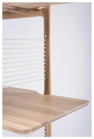 Библиотека за книги от масивна дъбова дървесина , височина 216 см Muse - Gazzda