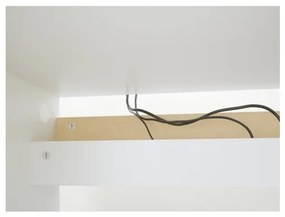 MALM бюро 140x65см, бяло 602.141.59
