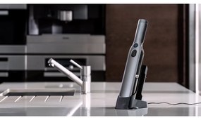 Ръчна прахосмукачка Shark WV200EU, 115W, Четка за животни, Автономия 8 мин, HEPA, Сив