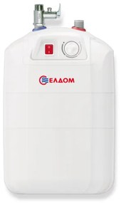 Бойлер Eldom 72325 PMP, 2kW, 10 л, 0.8 MPa, Под мивка, Бял
