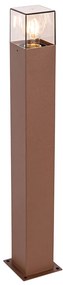 Интелигентна подова лампа за външен монтаж ръждиво кафява 70 см с Wi-Fi P45 - Denmark